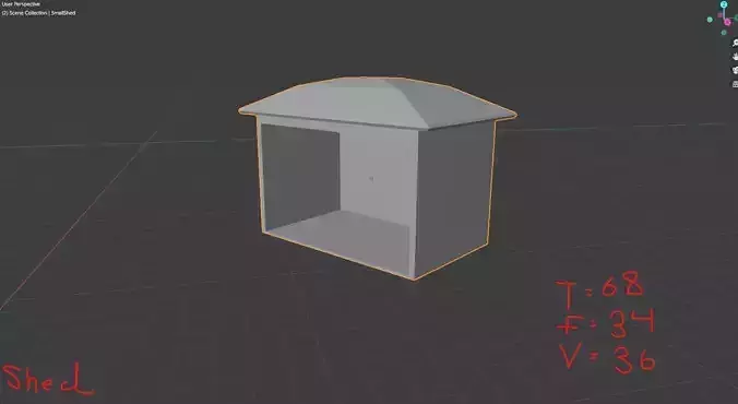LowPolyGaragething box with number