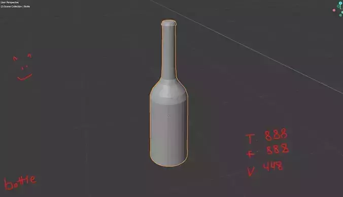 LowPolyBottle bottle