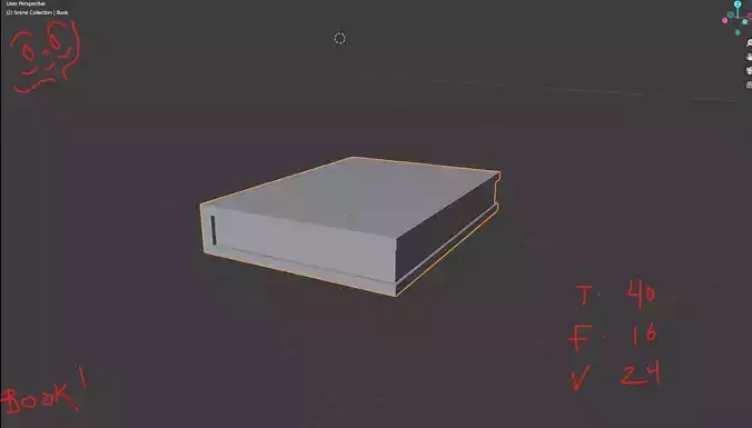 LowPolyBook box