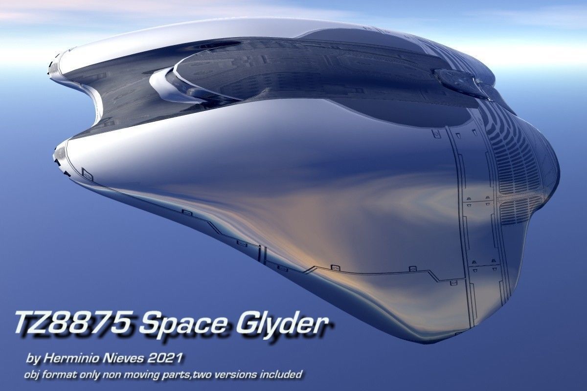 TZ8875 Space Glyder 3D model_7