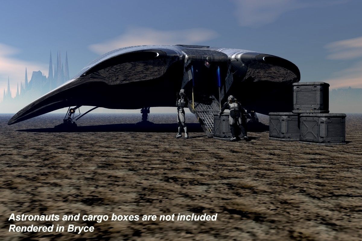 TZ8875 Space Glyder 3D model_16