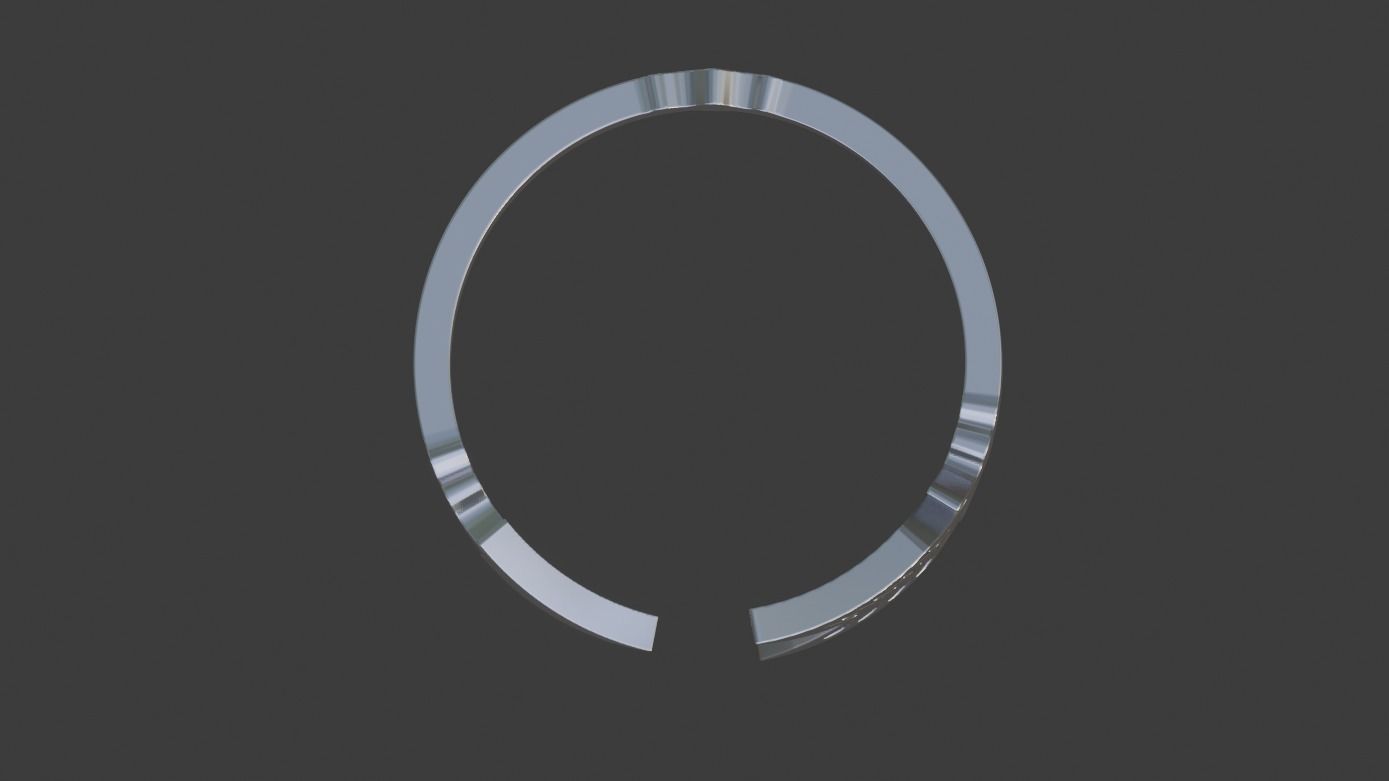 Arrow ring 3D print model_5