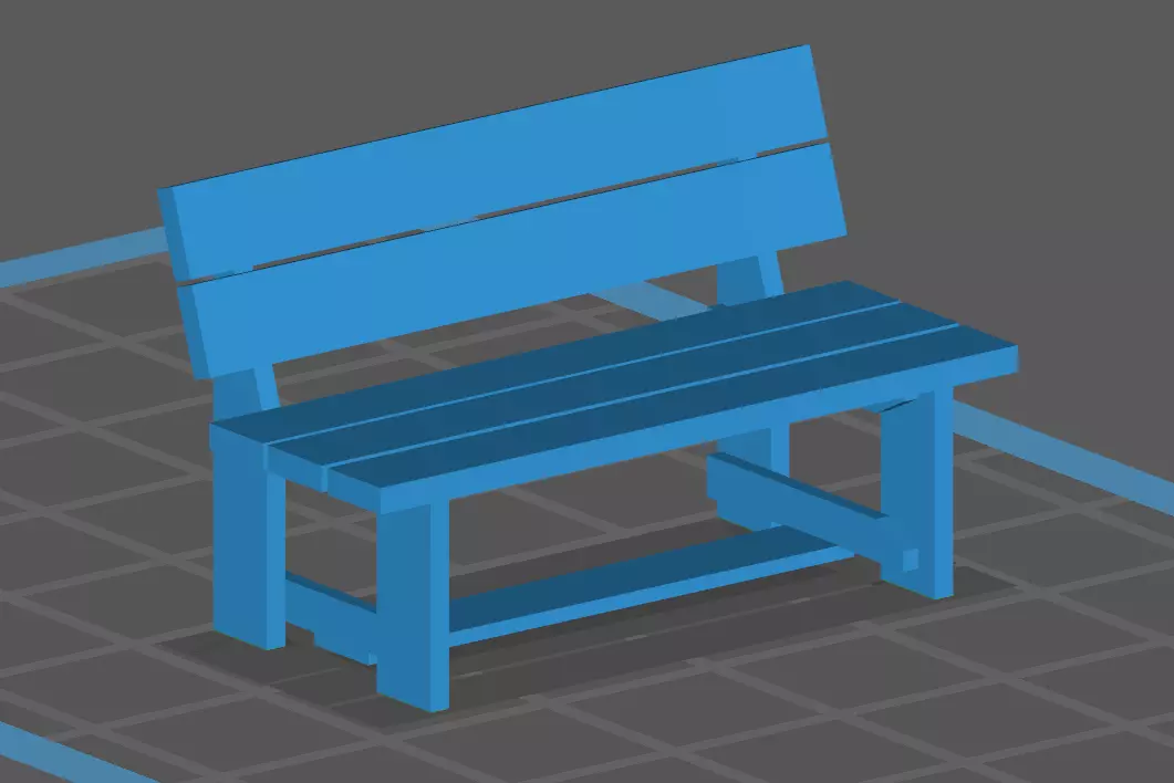 Bench Scale model 1 43 3D print model
