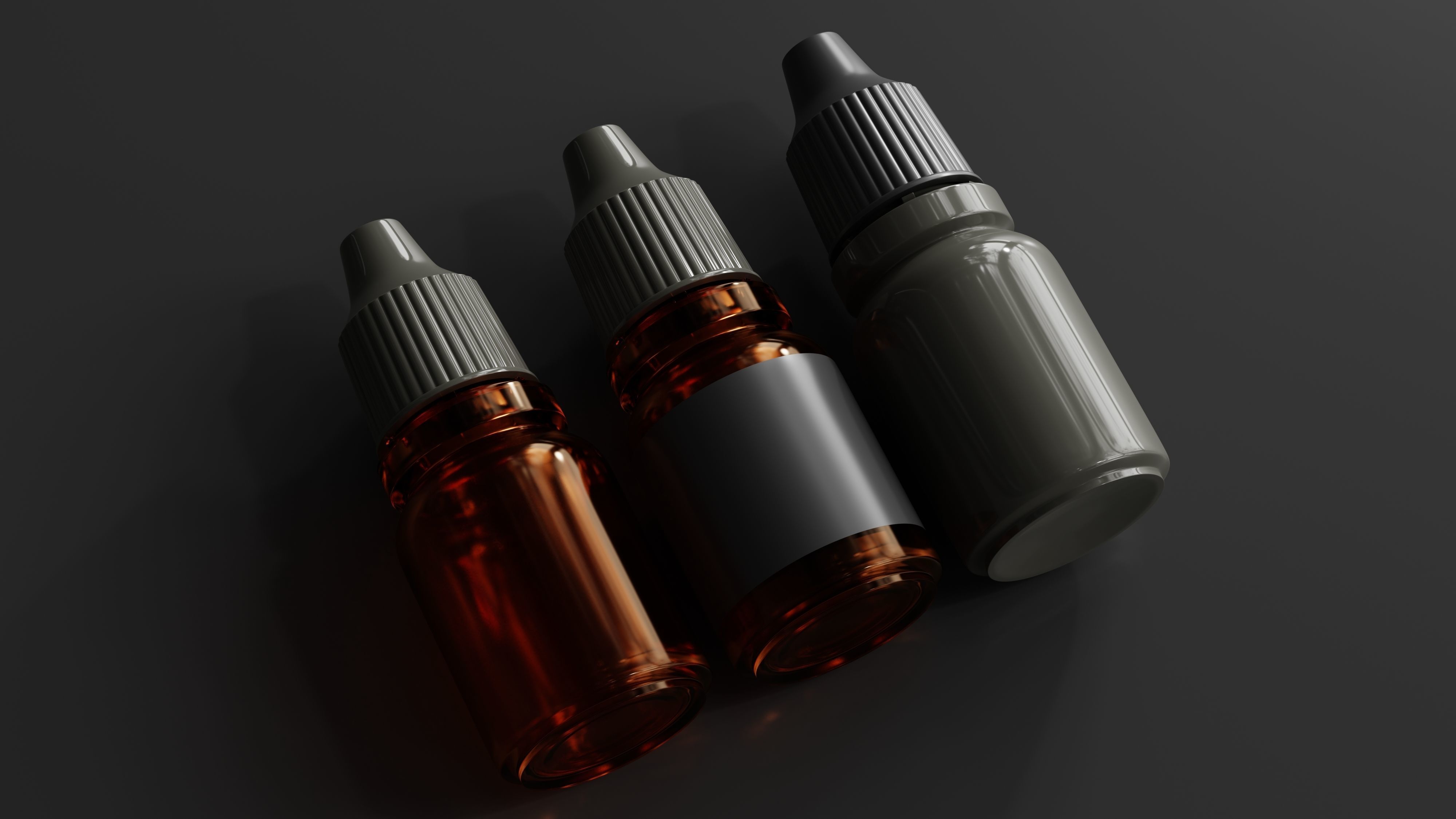 Unicorn Dropper Bottle 3D model_5