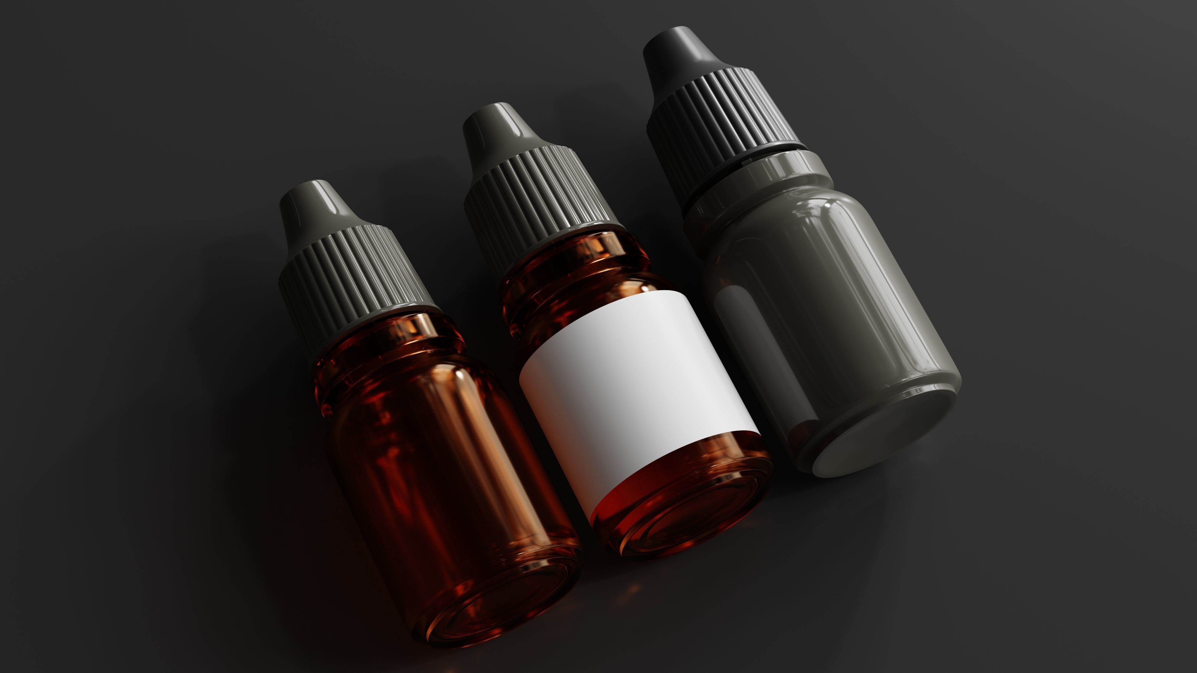 Unicorn Dropper Bottle 3D model_4