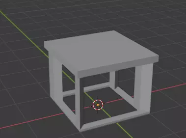 modern bank Free low-poly 3D model_0