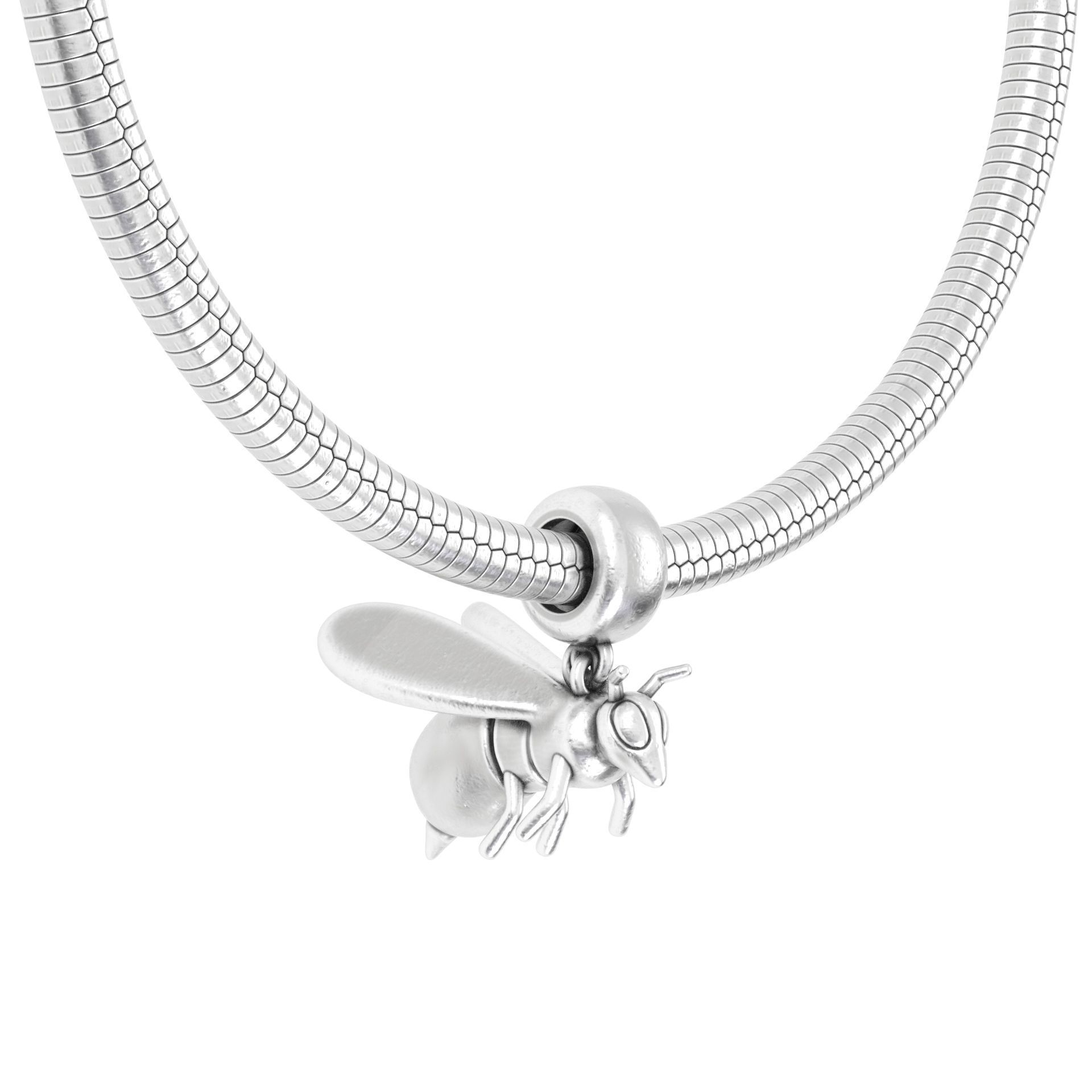 Bee Charm 3D print model_6