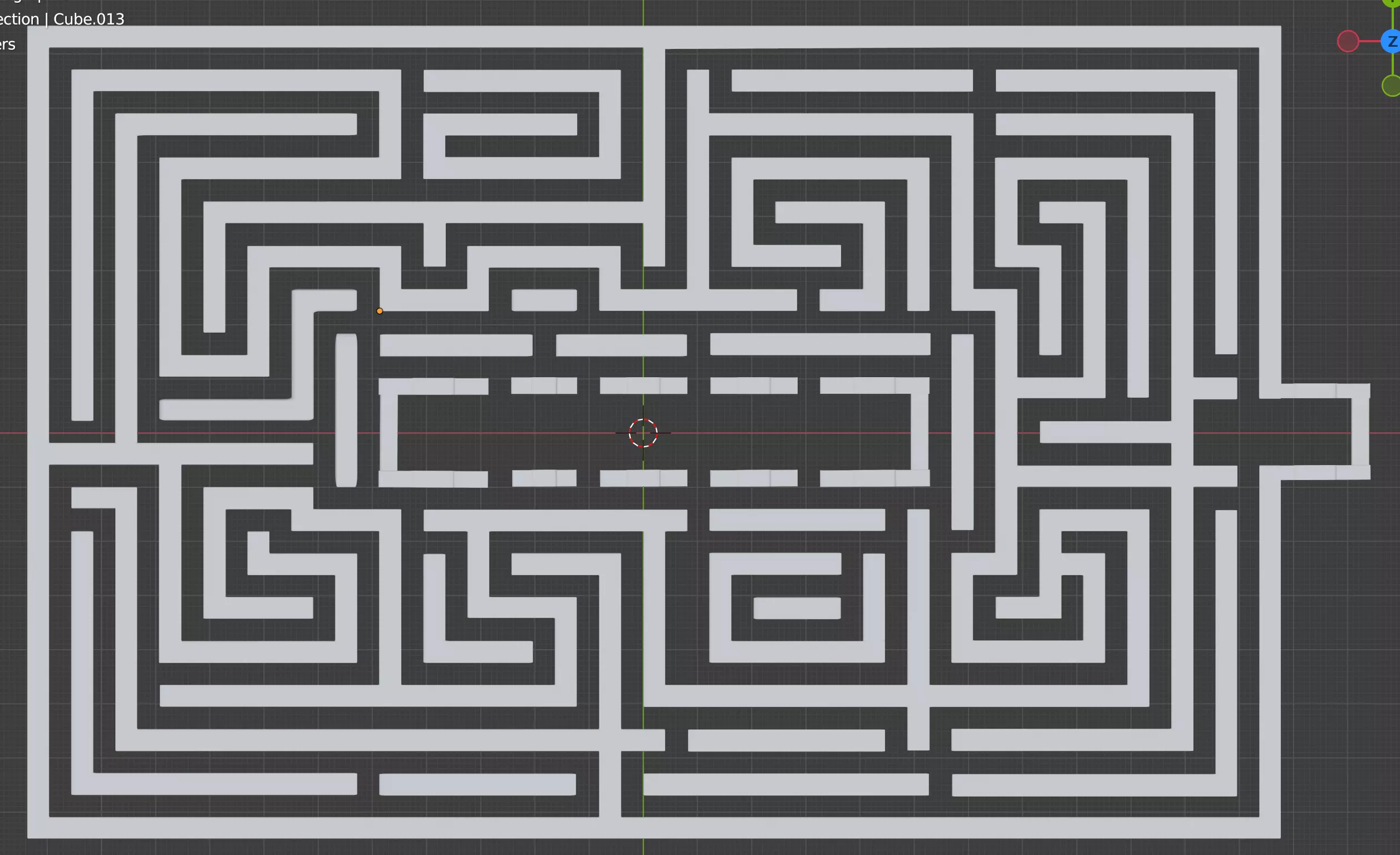 shining maze 3D model