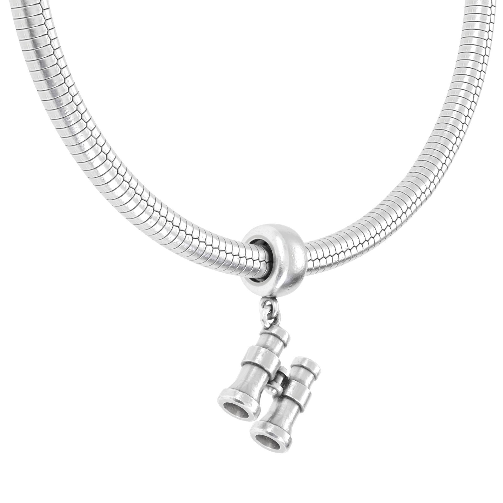 Binoculars Charm 3D print model_6