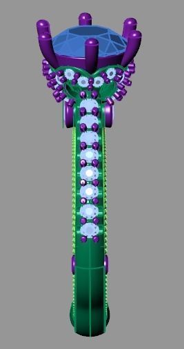 solitaire ring  3D print model_33