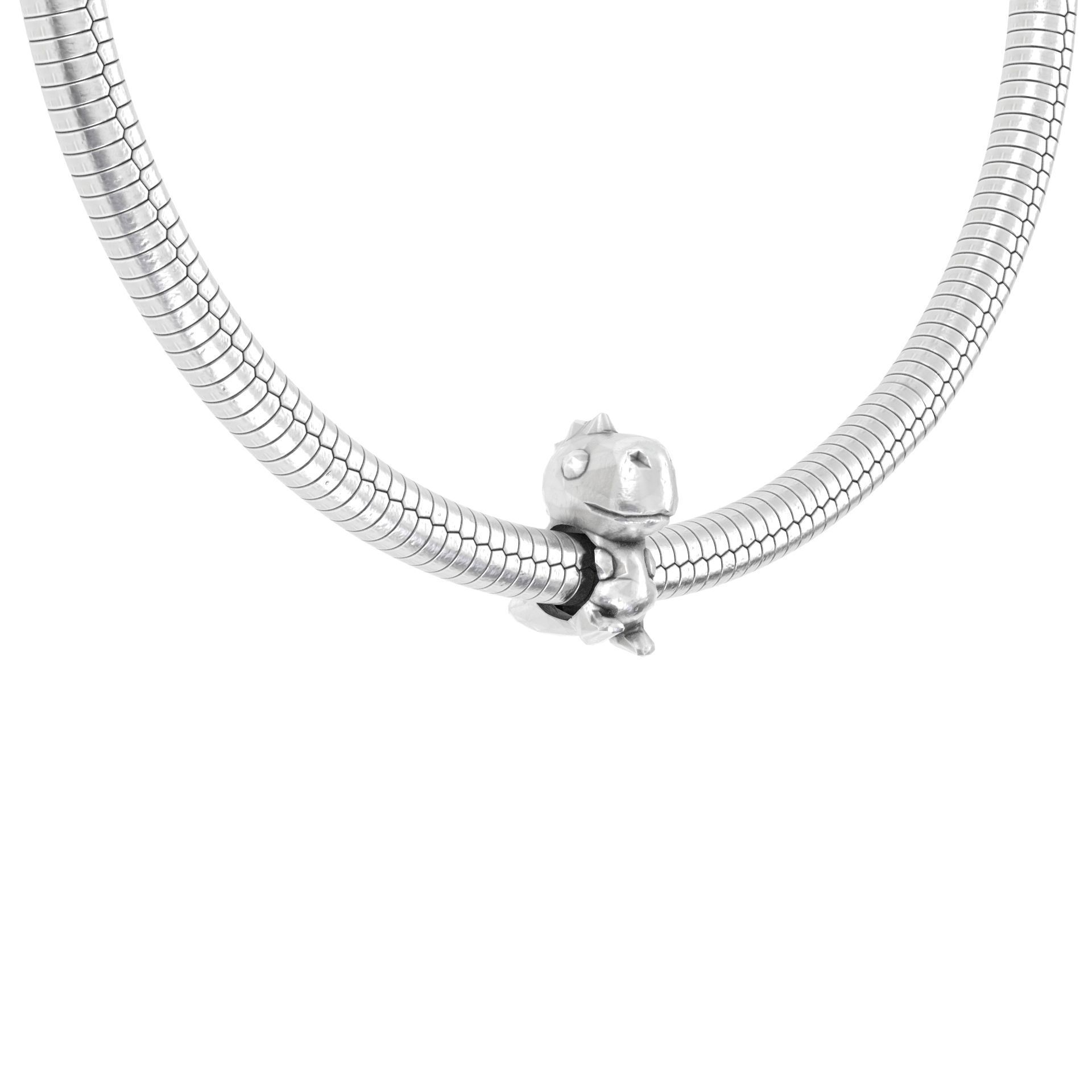 dinosaur charm 3D print model_6