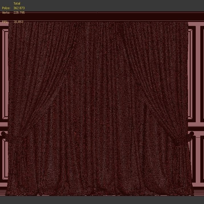 Curtain Set 479 3D model_4