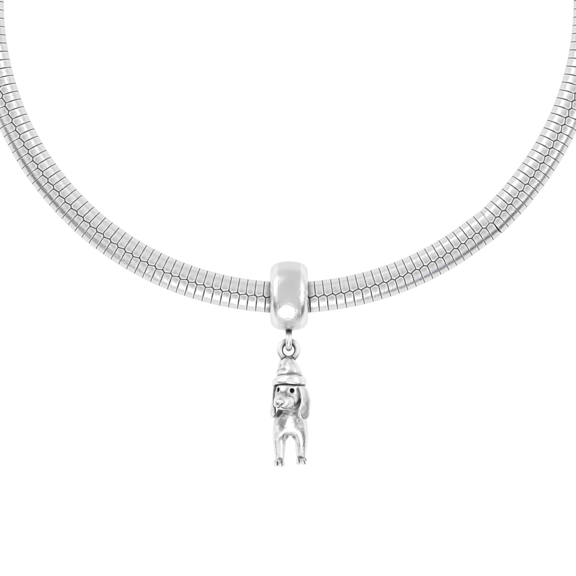 christmas dog Charm 3D print model_4