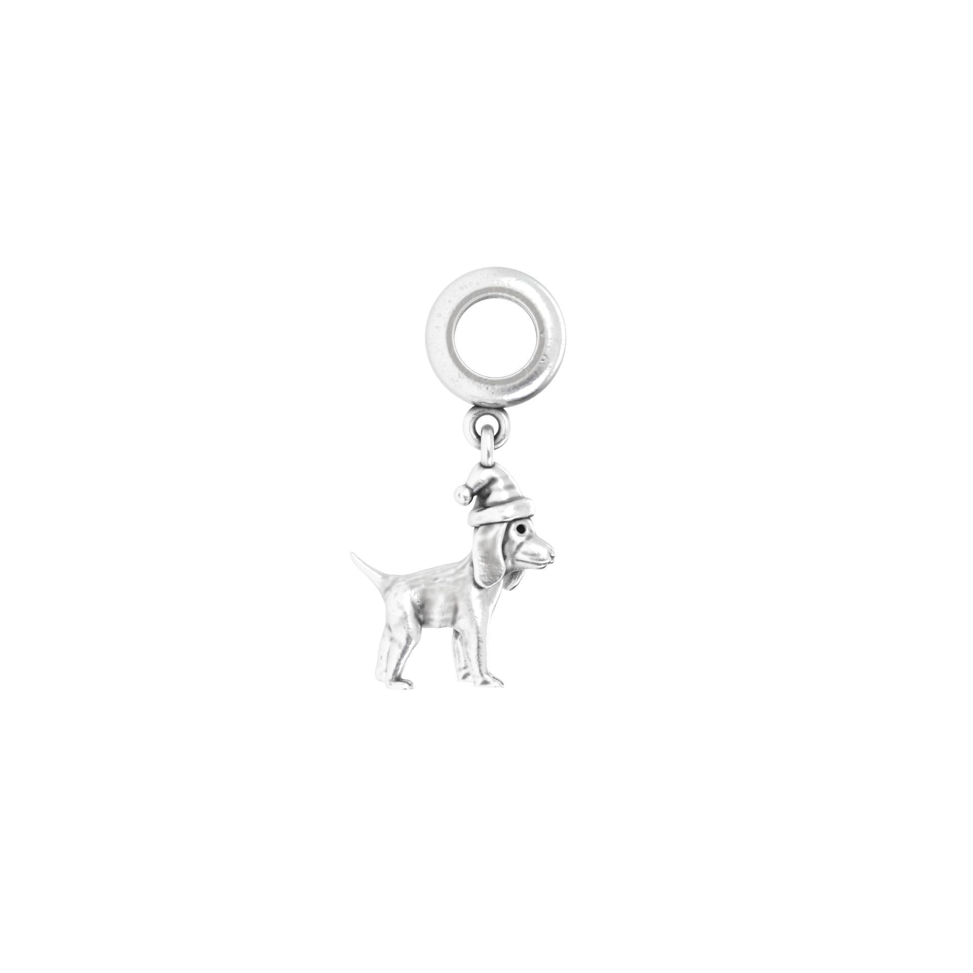 christmas dog Charm 3D print model_3