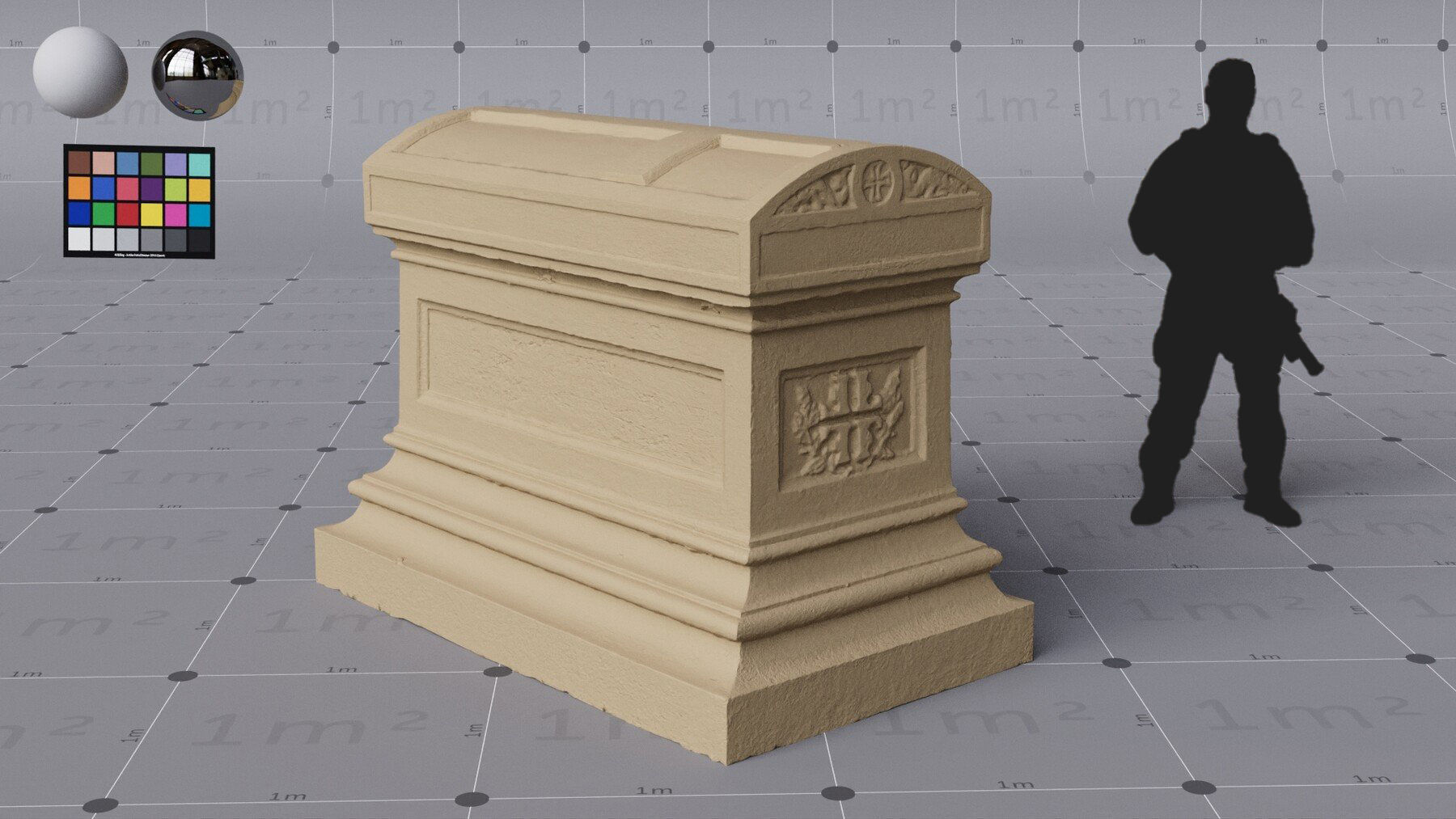 Cemetery bundle - 8  x HIGH Quality PBR 3D assets 3D model_8