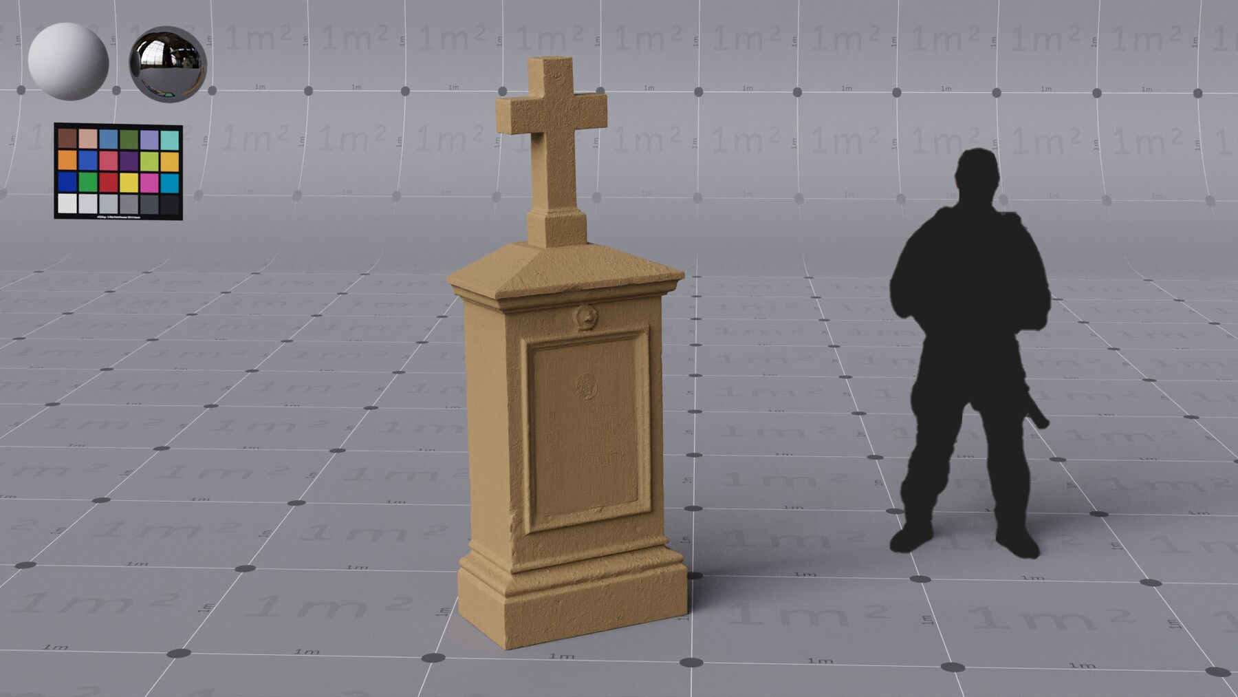 Cemetery bundle - 8  x HIGH Quality PBR 3D assets 3D model_23