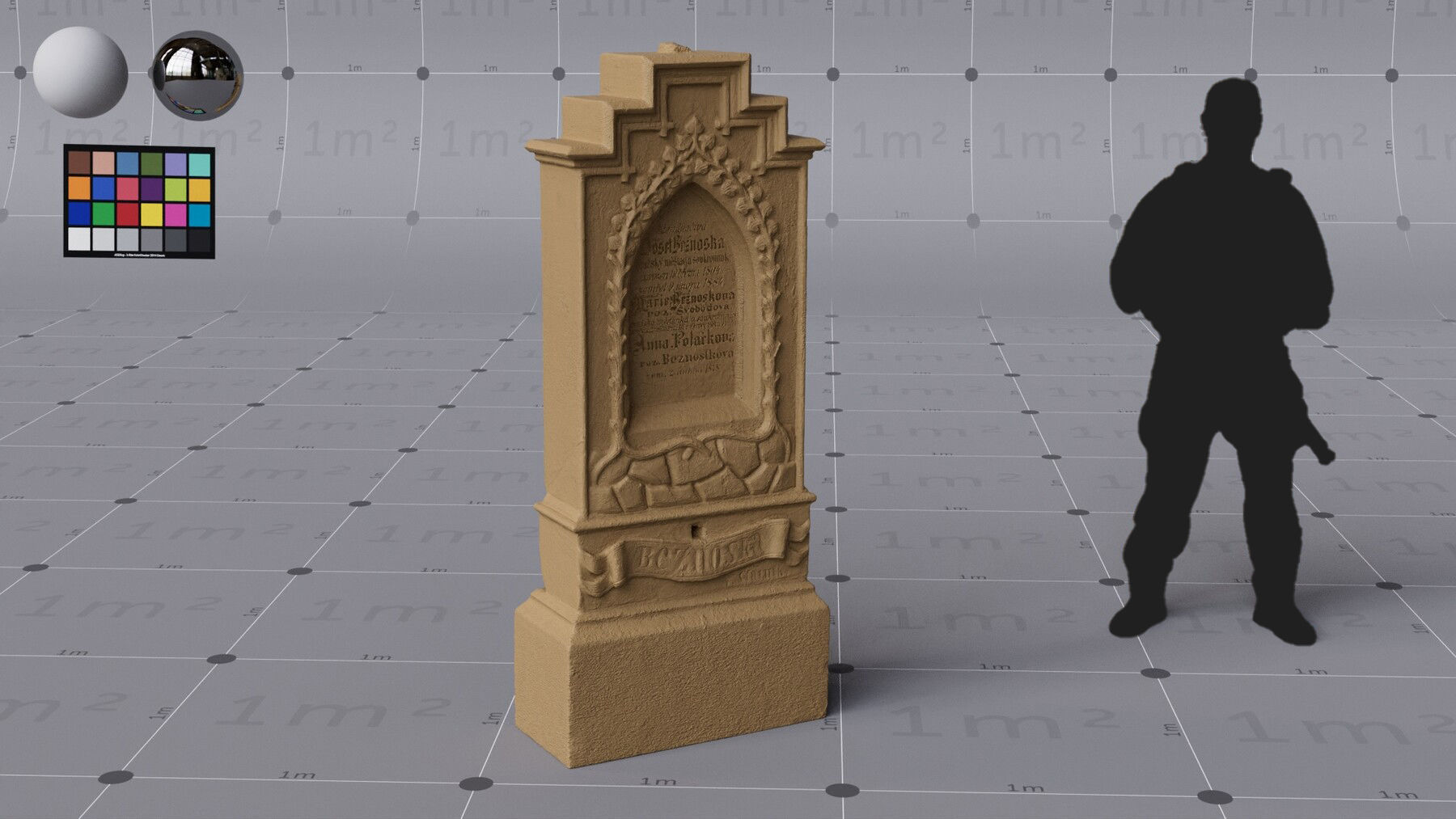 Cemetery bundle - 8  x HIGH Quality PBR 3D assets 3D model_26