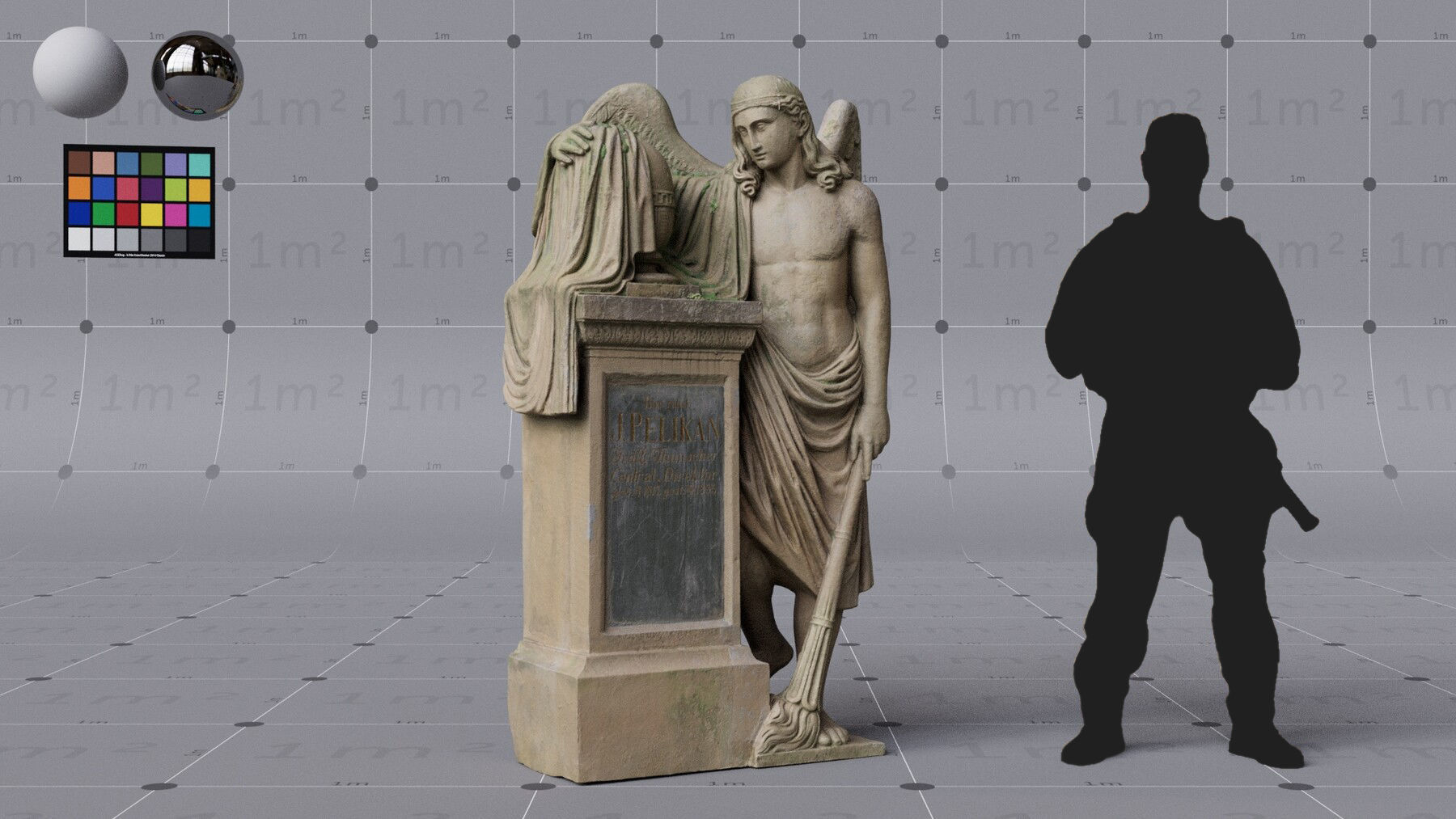 Cemetery bundle - 8  x HIGH Quality PBR 3D assets 3D model_1