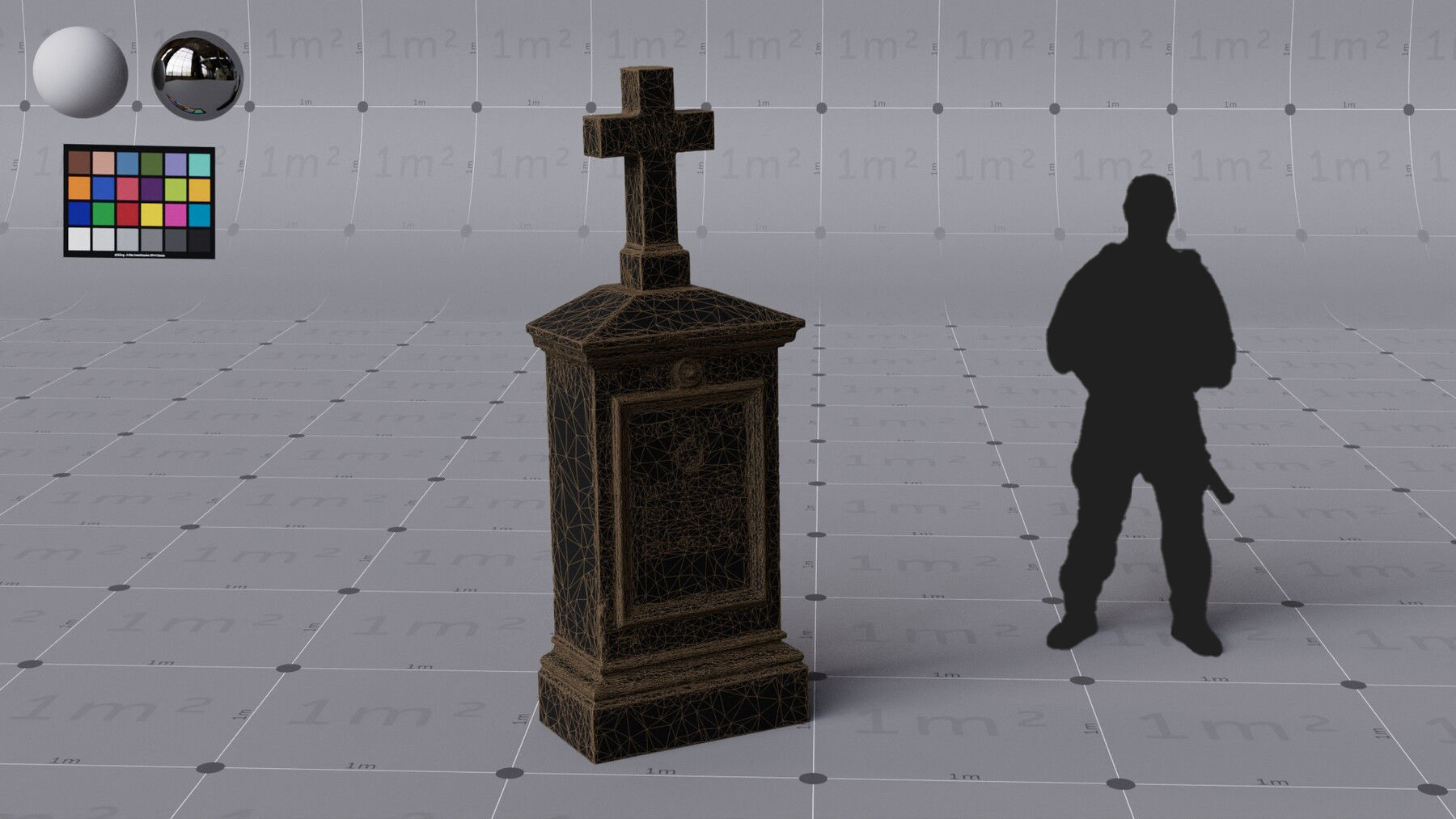 Cemetery bundle - 8  x HIGH Quality PBR 3D assets 3D model_24