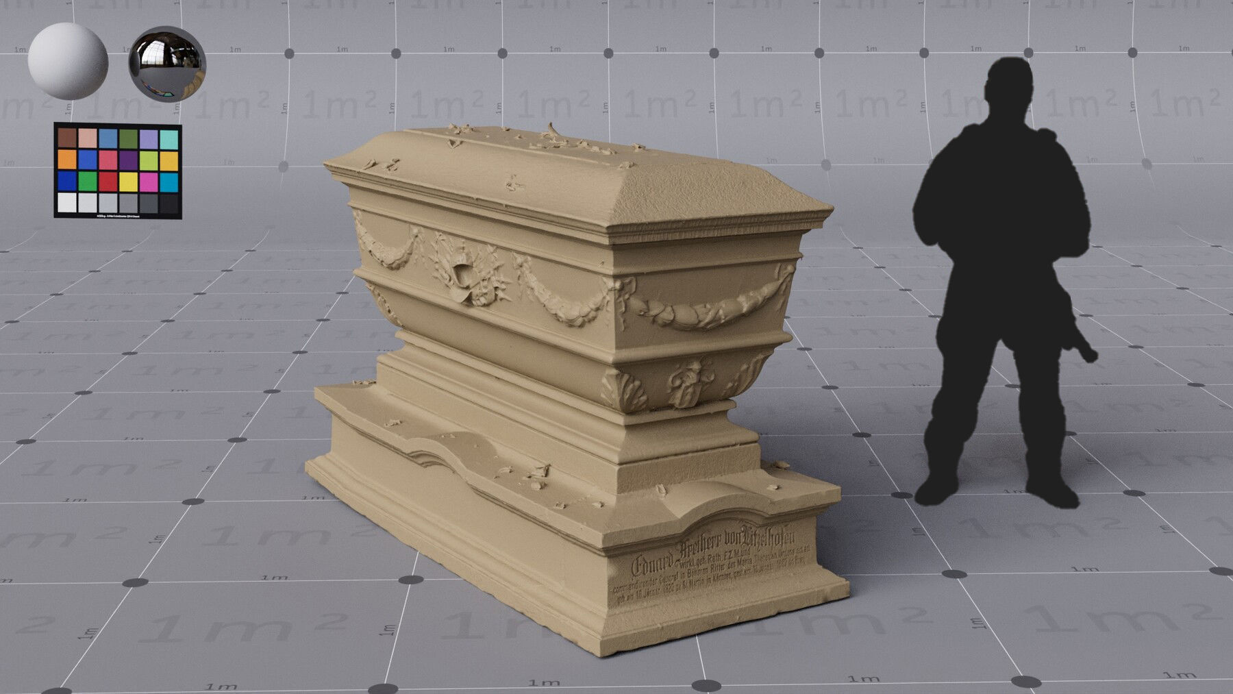 Cemetery bundle - 8  x HIGH Quality PBR 3D assets 3D model_5