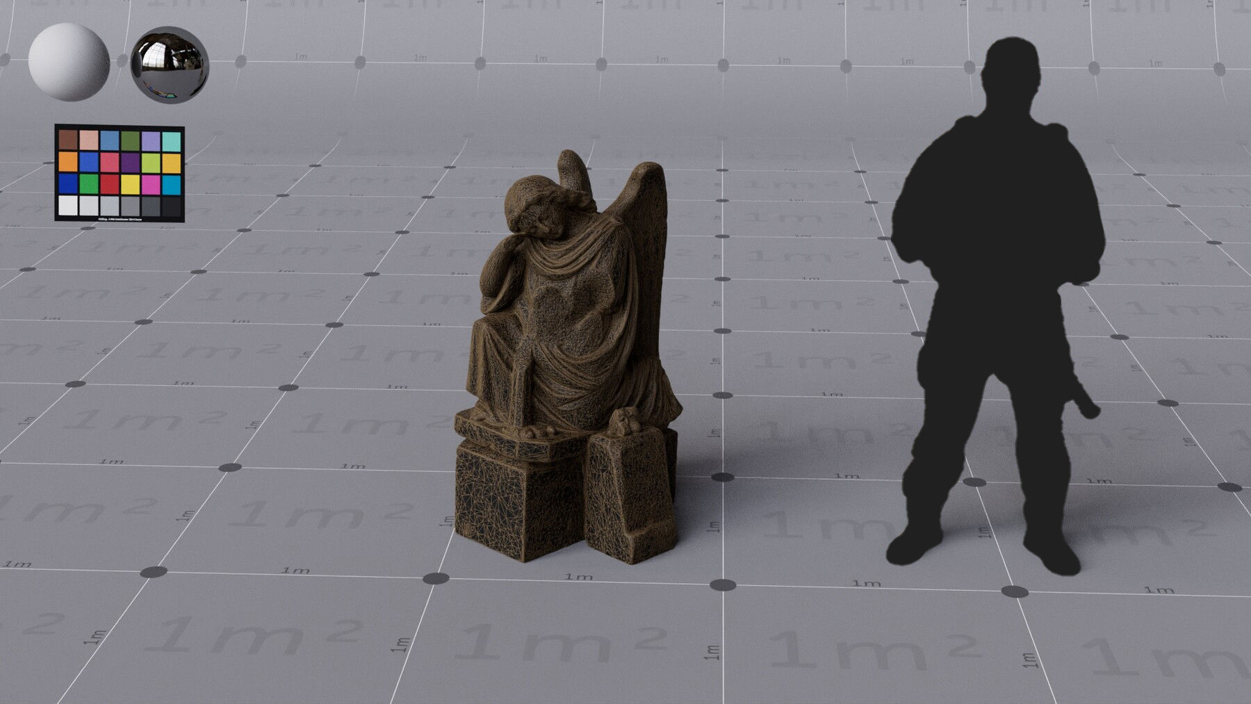 Cemetery bundle - 8  x HIGH Quality PBR 3D assets 3D model_21