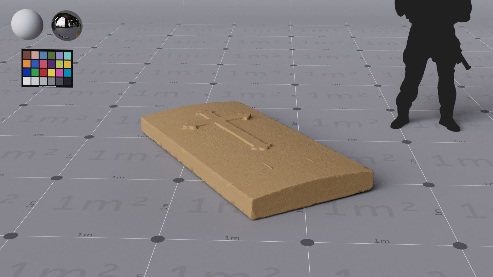 Cemetery bundle - 8  x HIGH Quality PBR 3D assets 3D model_14