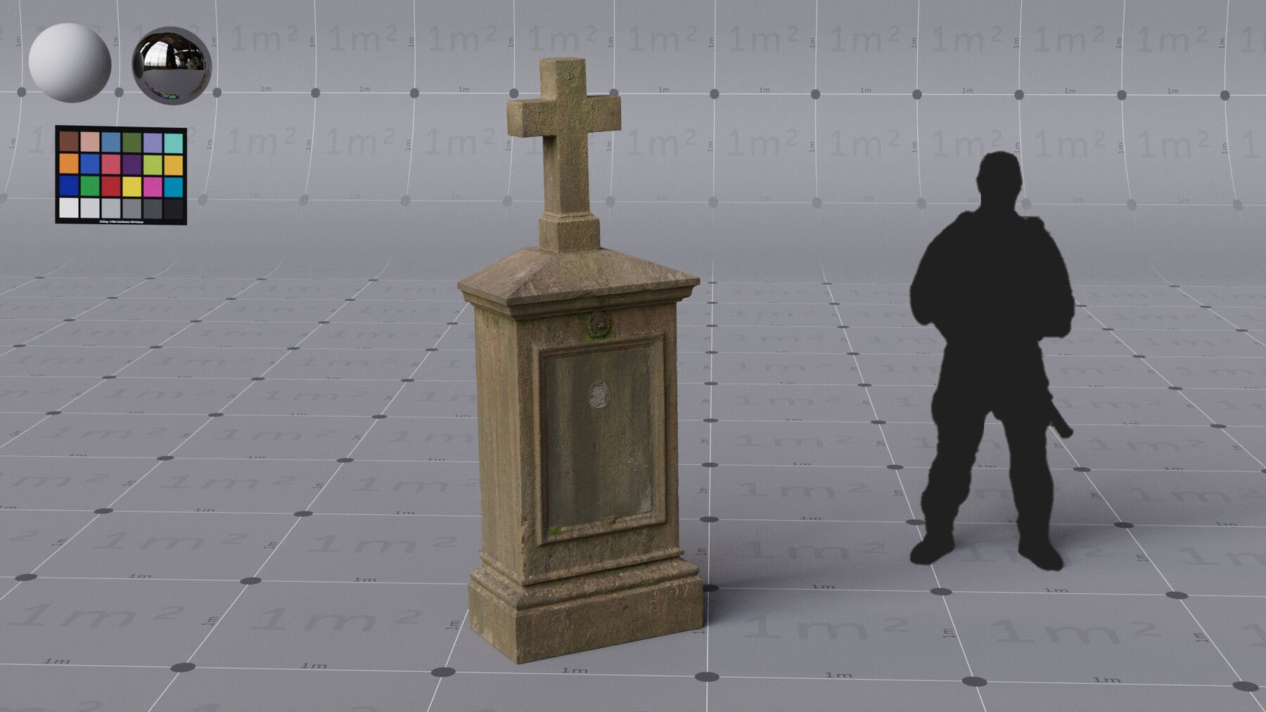 Cemetery bundle - 8  x HIGH Quality PBR 3D assets 3D model_22