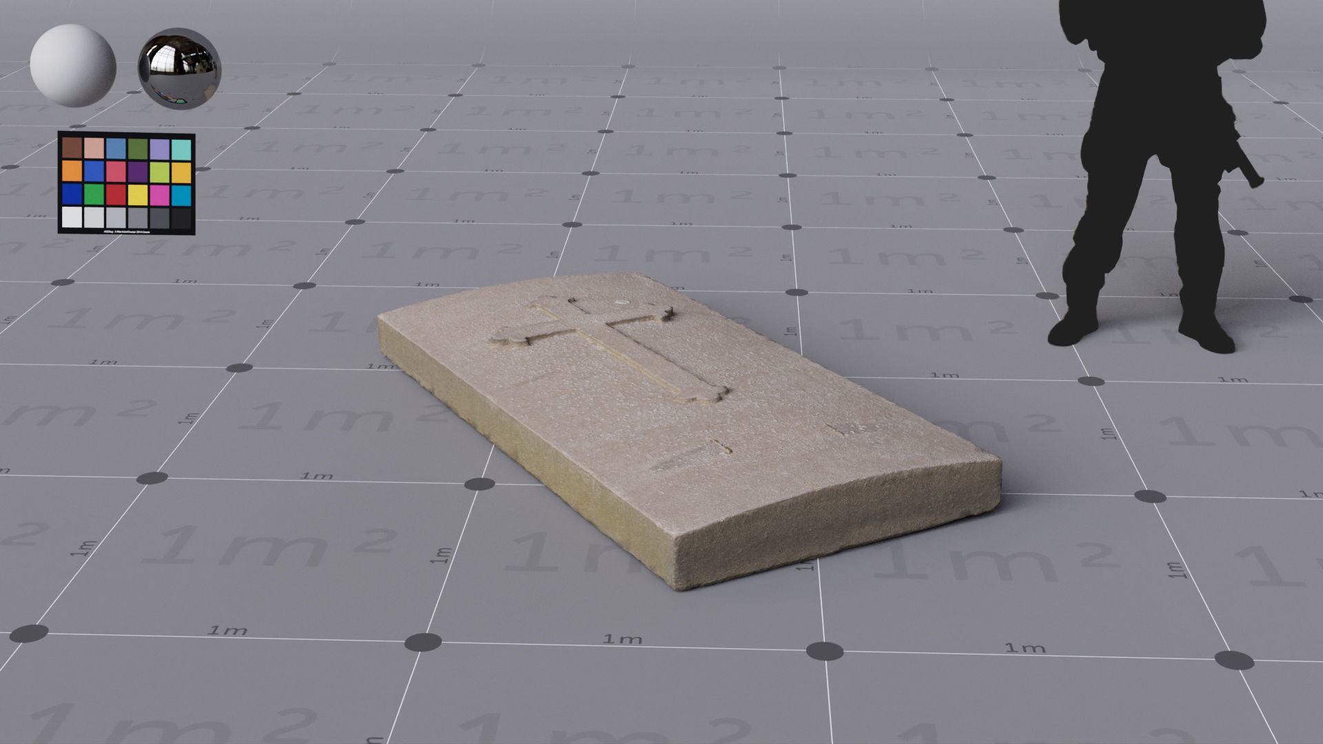 Cemetery bundle - 8  x HIGH Quality PBR 3D assets 3D model_13