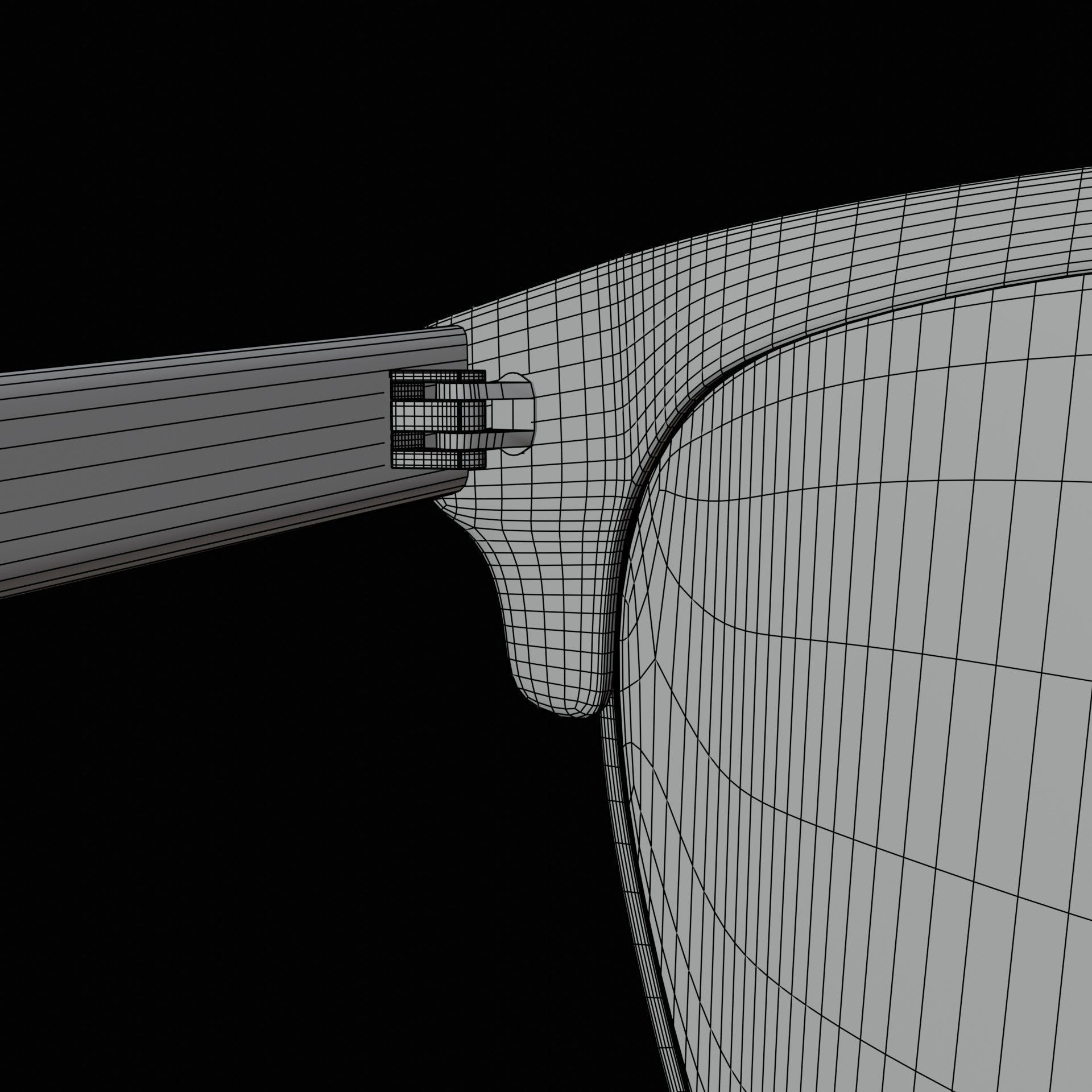 Glasses sunglasses 3D print model_10