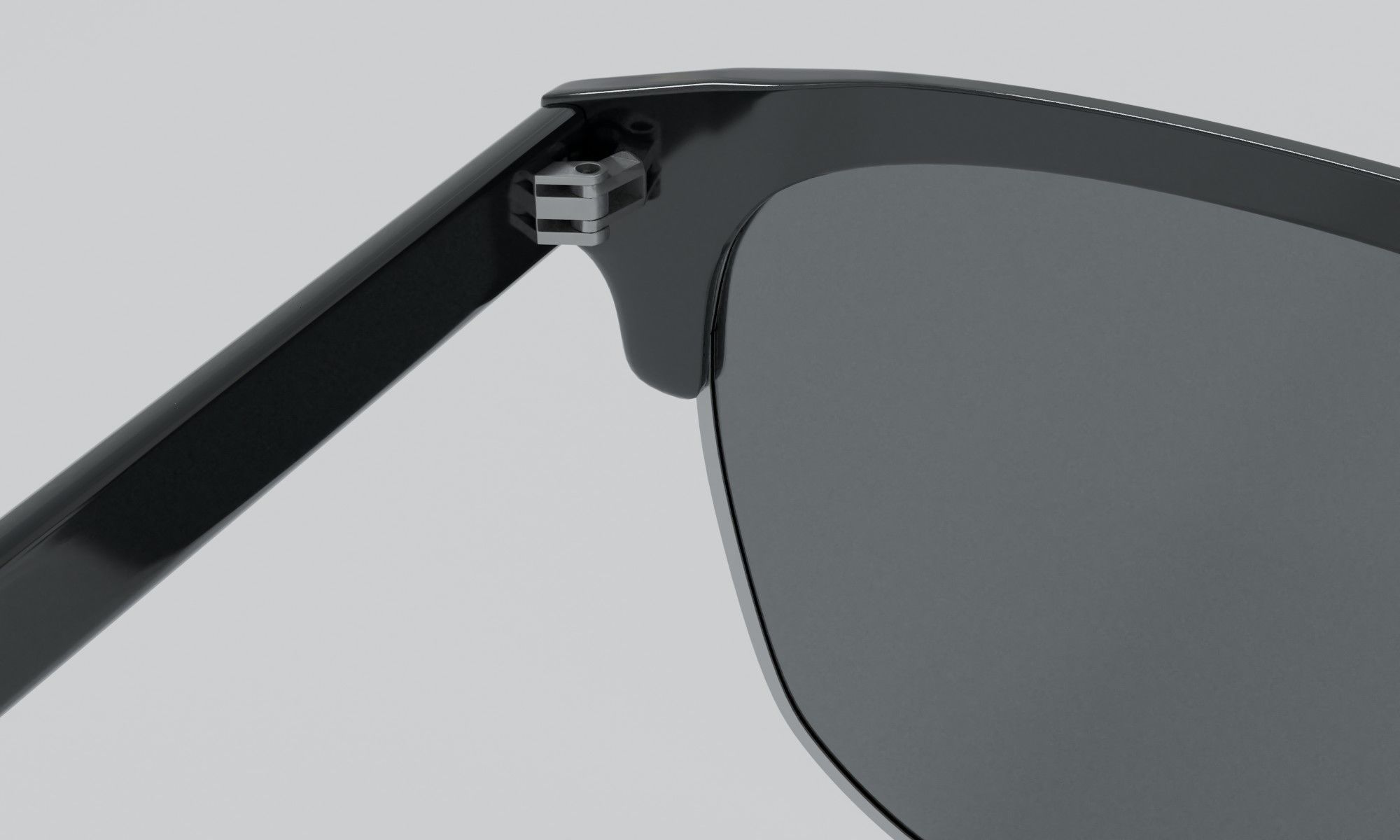 Glasses sunglasses 3D print model_3