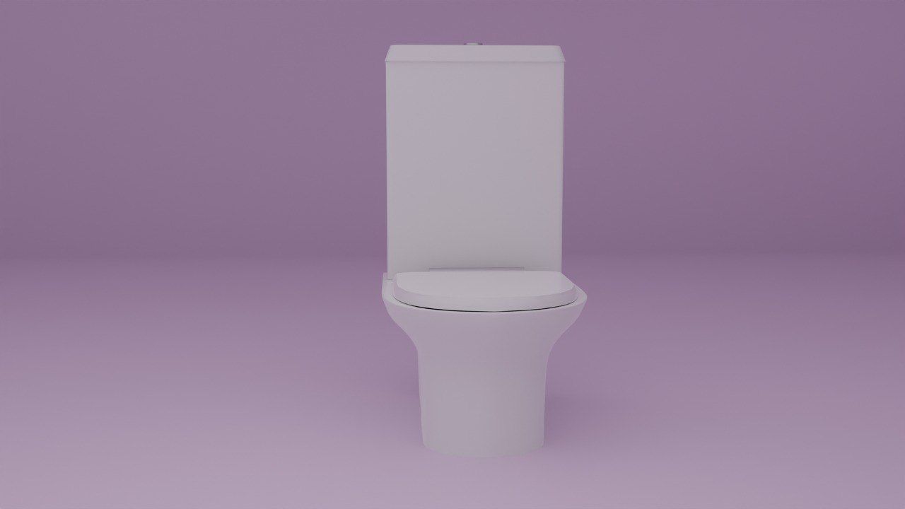 Toilet Free 3D model_7