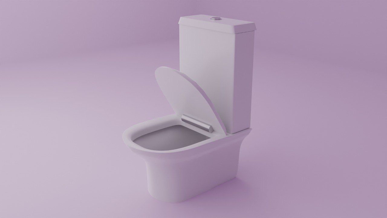 Toilet Free 3D model_6