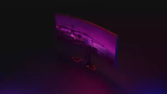 screen curved monitor