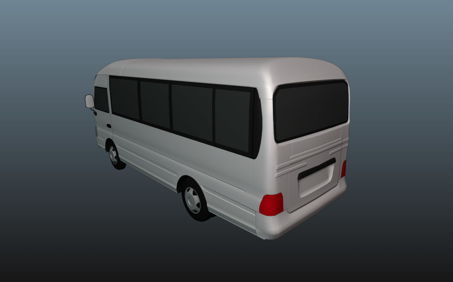 Hyundai County 3D Model Low-poly 3D model_20