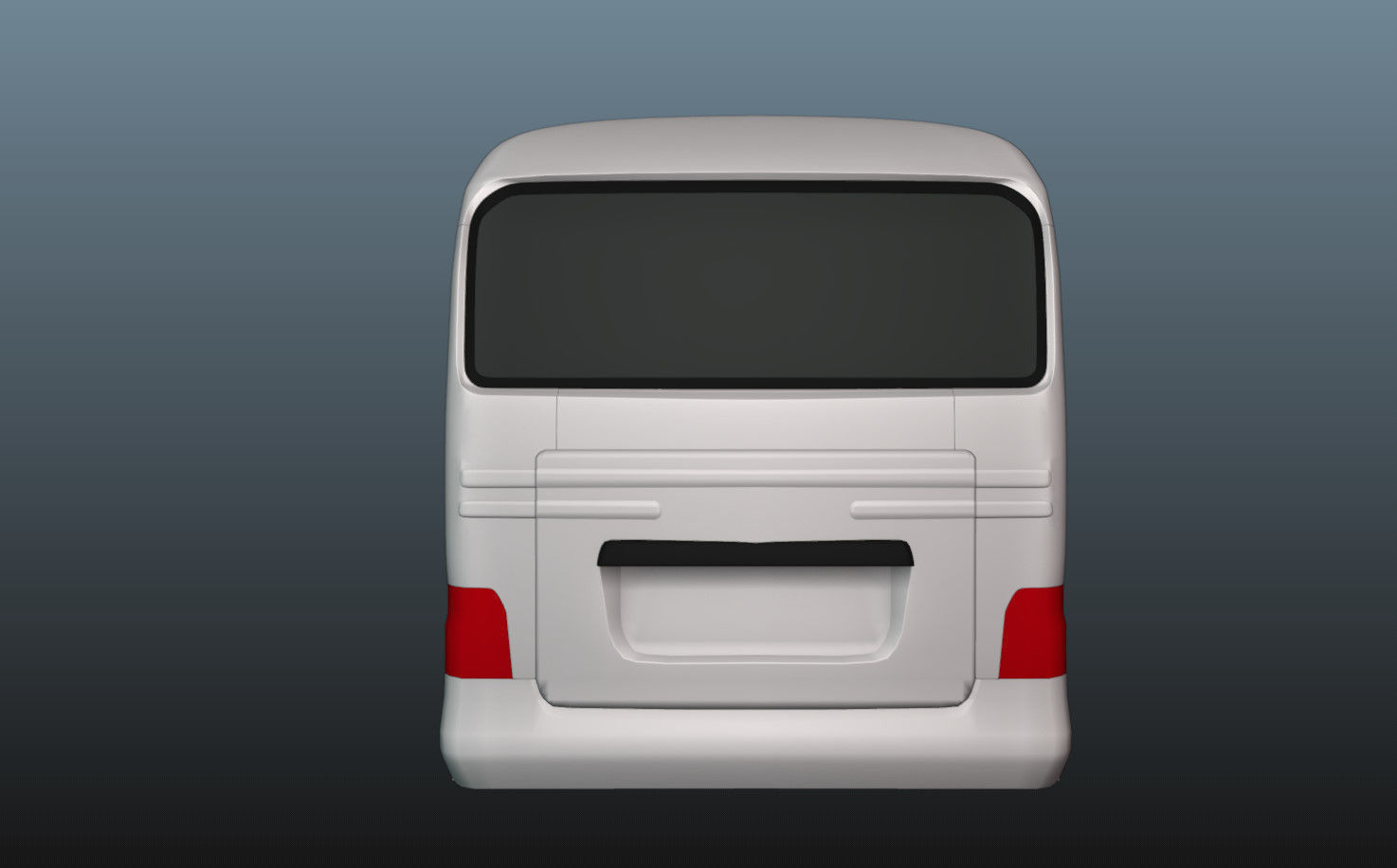 Hyundai County 3D Model Low-poly 3D model_19