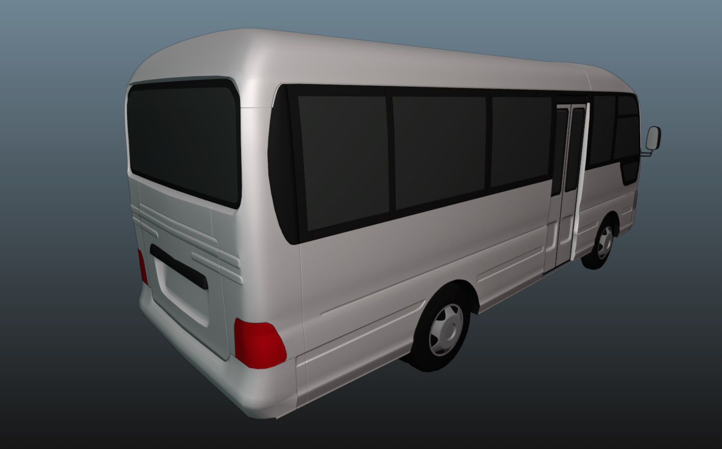 Hyundai County 3D Model Low-poly 3D model_18