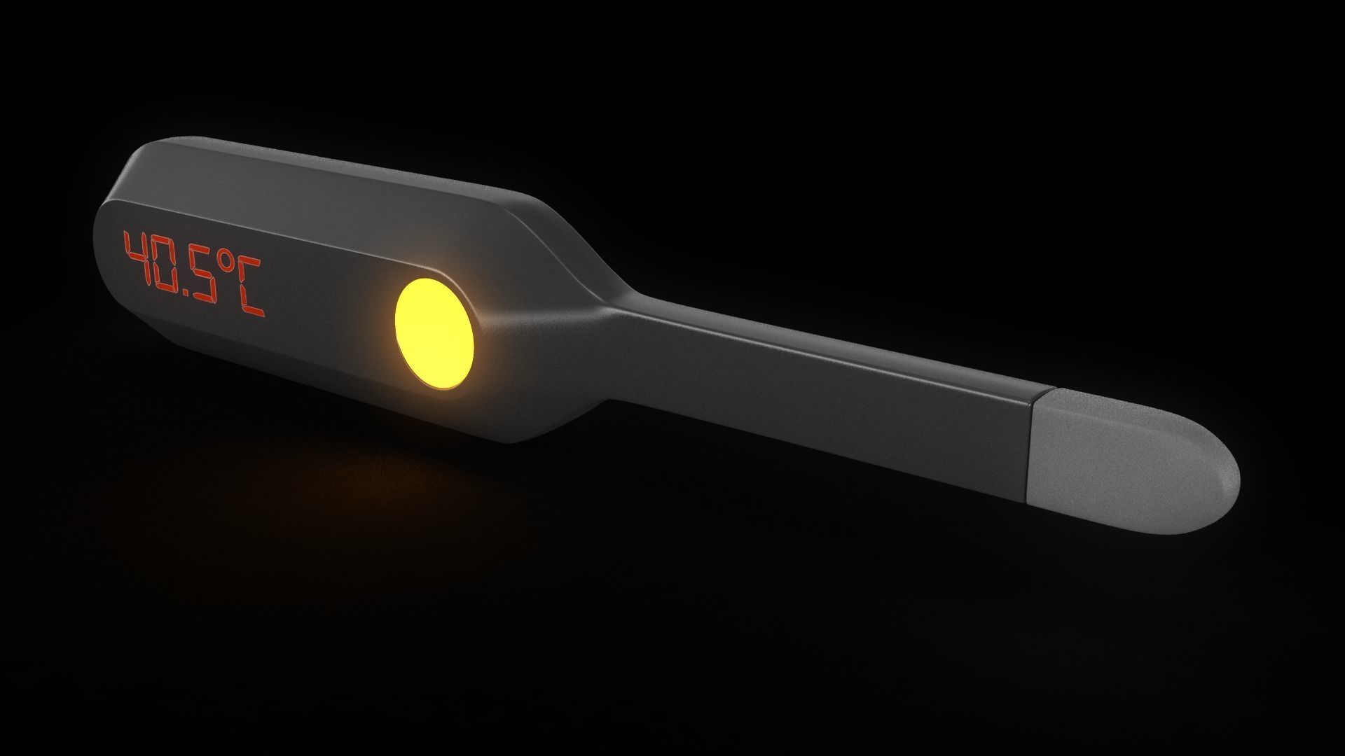 Digital Thermometer 3D model_11