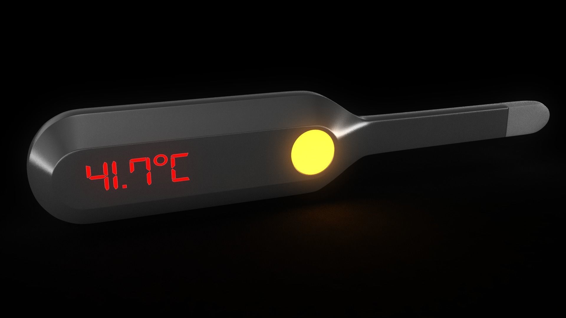 Digital Thermometer 3D model_10
