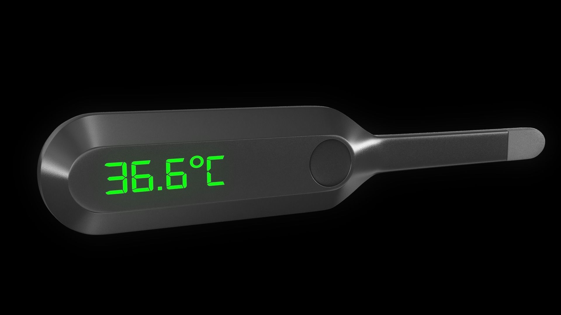 Digital Thermometer 3D model_1