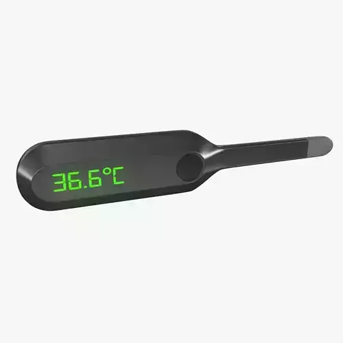Digital Thermometer 3D model