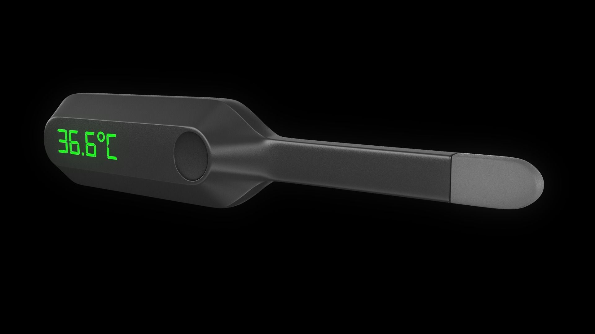 Digital Thermometer 3D model_2