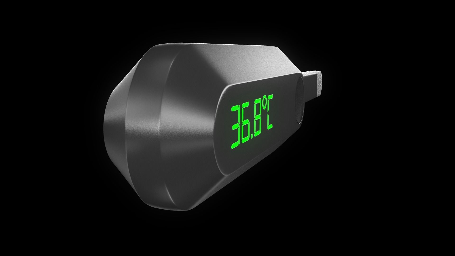 Digital Thermometer 3D model_4