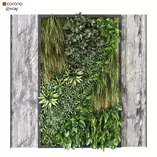 vertical plant 154 3D model