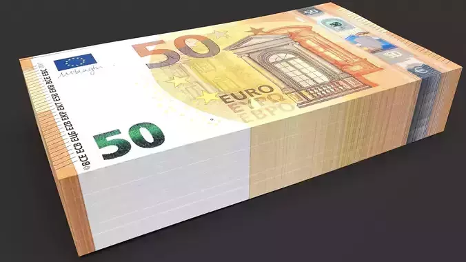 50 euro Banknotes Bill
