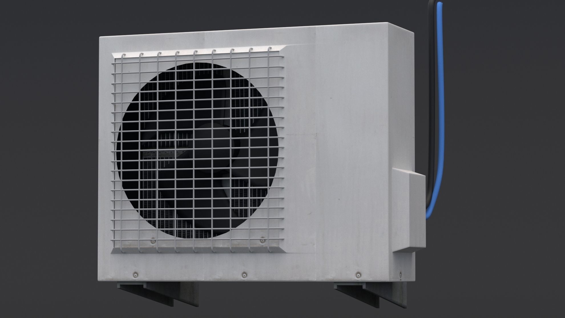 Air Conditioner 01 3D model_1