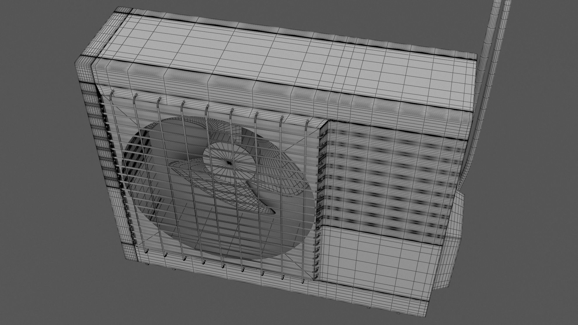 Air Conditioner 01 3D model_7