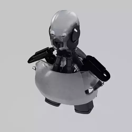 Robotic bust head part 