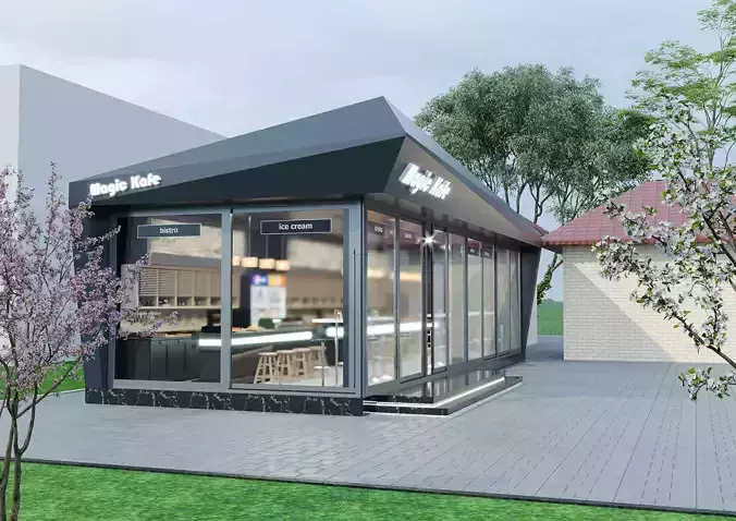 Cafe modern architecture 571 632