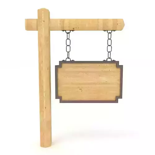 Wooden Signboard