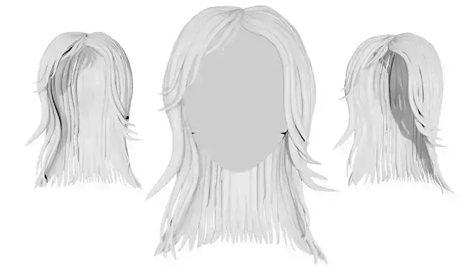 White Old Lady Hairs